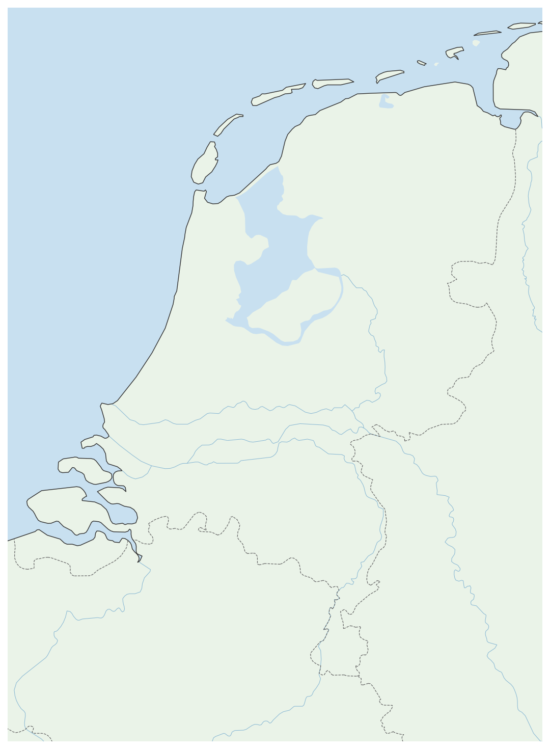 Basiskaart Nederland